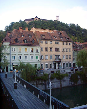 Brifhe over the Ljubljanica